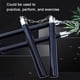 thumbnail image 3 of Nunchucks Nunchakus de entrenamiento de goma sólida segura Nunchakus con cadena de acero y sistema de bolas de rodamiento, práctica, entrenamiento, ejercicio (1PCS), 3 of 5