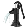thumbnail image 1 of VEVOR Well Hand Pitcher Pump, 25 ft Maximum Lift, Antique Cast Iron Manual Hand Water Pump, NPT 1-1/4 in Connection, Easy Install, 1 of 9