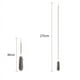 thumbnail image 4 of Xihbxyly Plumero Retráctil, Herramienta de Limpieza de Microfibra Curva, Mango Extensible de Acero Inoxidable, Diseño de Cabezal Flexible, Ideal para Techos, Paredes y Lámparas, Ideal para Oficina En, 4 of 6