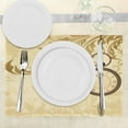 thumbnail image 3 of Ambesonne Vintage Place Mats Set of 4, Grungy Backdrop Design, Standard Size, Brown, 3 of 6