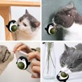 thumbnail image 5 of Juguete para gatos con bola de hierba gatera giratoria de 360° con tapa de almacenamiento y 1 bola de hierba gatera reemplazable, 5 of 5