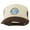 Brown Tan, variant on Volleyball Embroidered Foam Mesh Cap - Hot Pink White OSFM