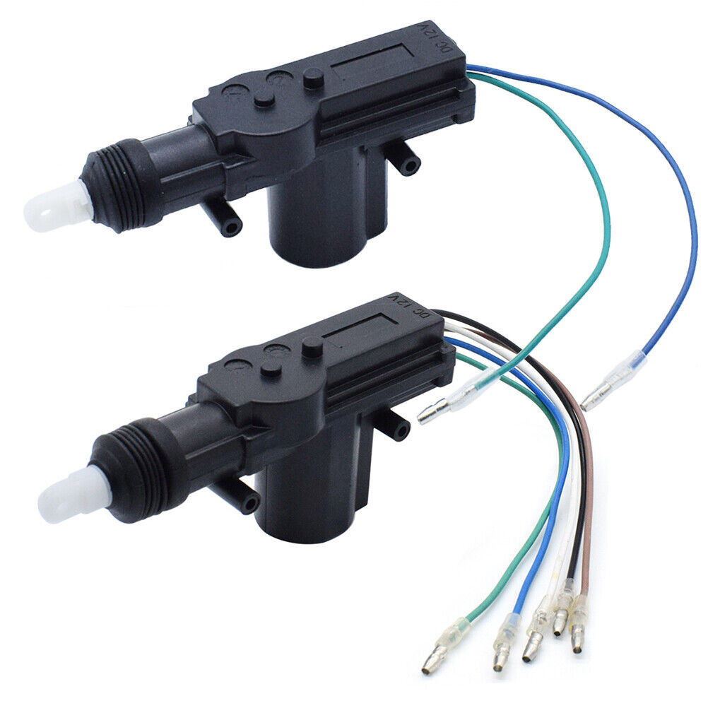 XUKEY Keyless Entry Car Alarm System Universal Door Lock Actuators Kit Control Remote