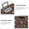thumbnail image 4 of Fotbe Dachshund Dog Puppy Luggage Cover Protector,Suitcase Protector,Scratch and Dirt Resistant,Fits 18-32 Inch Luggage-X-Large, 4 of 8
