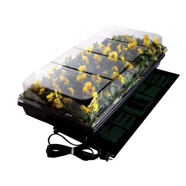 Sistema de germinación hidropónica Hydrofarm 17 W 28 x 56 cm