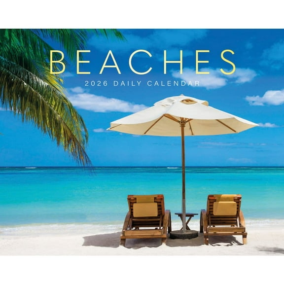 Carousel Calendars, Beach Life 2026 Desk Calendar