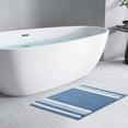 thumbnail image 2 of Mainstays Performance Foam Noodle Bath Rug, 20" x 32", Blue, 2 of 9