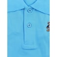 thumbnail image 6 of WIBACKER Boys Girls' Short Sleeve School Uniform Shirt Button Closure Pique Polo Tops(2-14T), 6 of 7