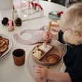 thumbnail image 3 of mushie Silicone Suction Plate BPA-Free Non-Slip Design (Ivory), 3 of 3