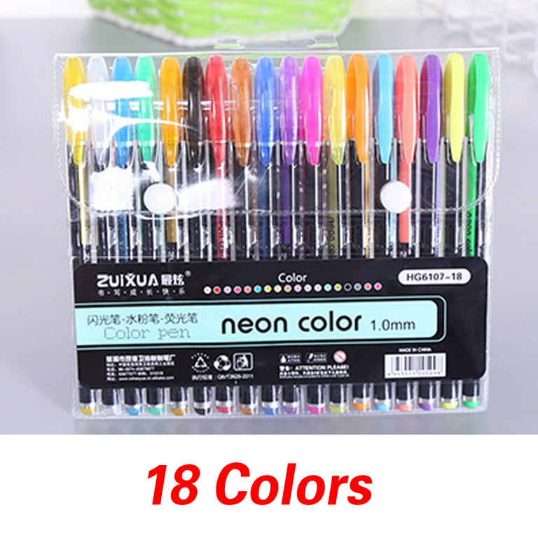 108 Colors GEL Pens Set Pen for Adult Coloring Books Journals Drawing  Doodling for sale online