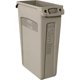 thumbnail image 4 of Bote de basura Rubbermaid Slim Jim de plástico, 87 L, color beige, paquete de 4, 4 of 9