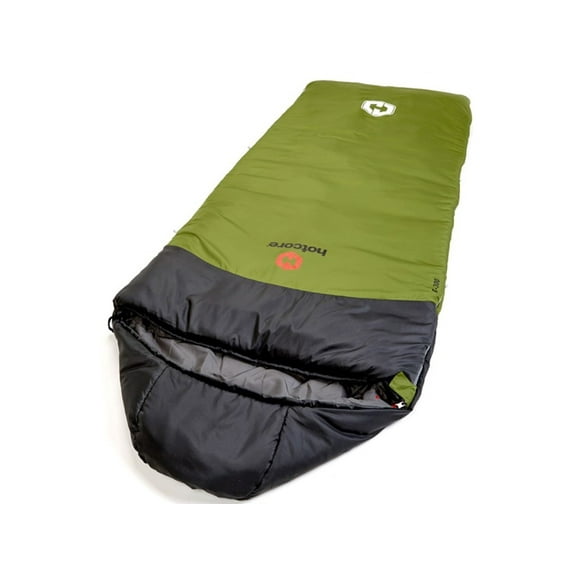 Hotcore  Sleeping Bag, Green, 90in x 34in