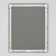 thumbnail image 5 of M&T Displays Snap Poster Frame 11x14 Inch Silver 0.79" Aluminum Profile Easy Front Loading Wall Mounting Photo Picture Document Sign Holder Mitered Corner Anti Glare Cover, 5 of 8