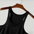 thumbnail image 5 of YLSDY Men's Metallic Shiny Cropped Tank Top, Trendy Slim Fit Camisole with Thin Straps for Nightclub and Streetwear Black S, 5 of 9