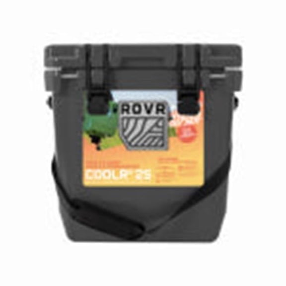 ROVR Products 156904 25 qt. CoolR Hard Cooler with Shoulder Strap, Granite