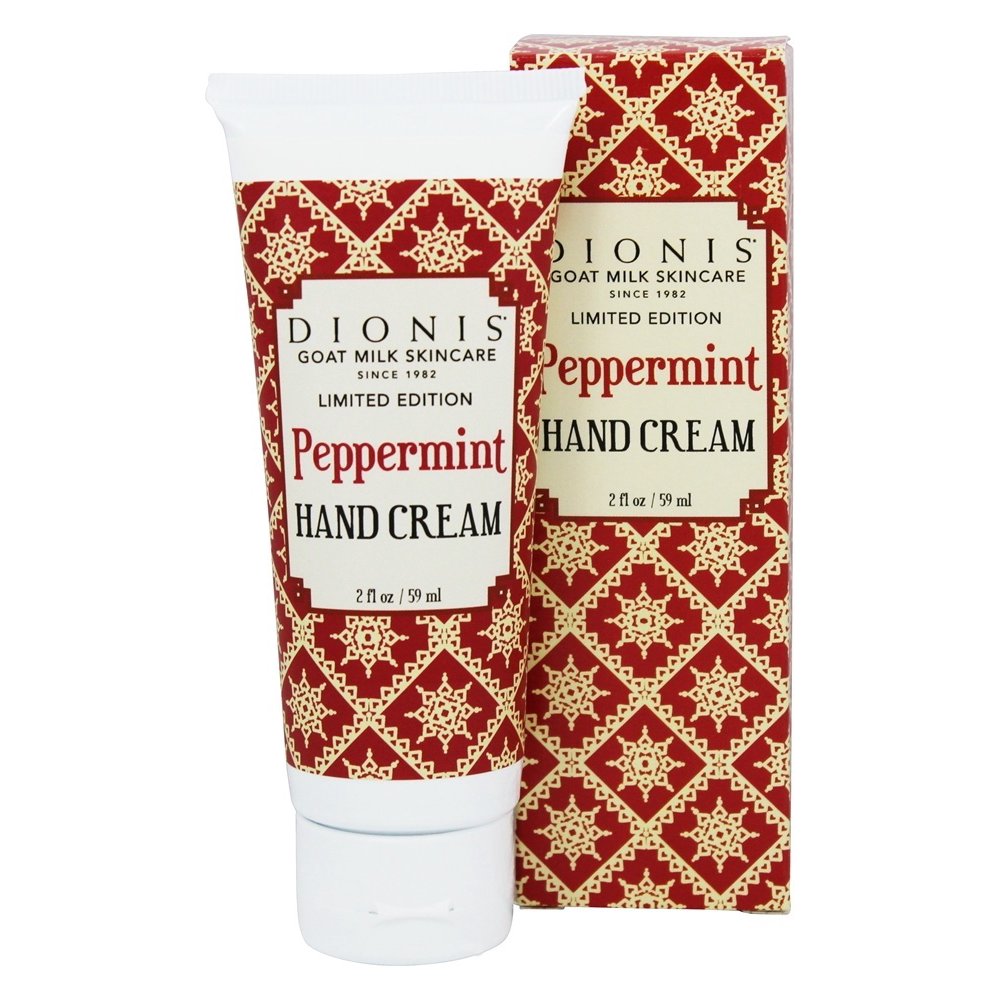 Dionis Goat Milk Skincare Hand Cream Peppermint 2 oz. Limited