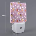 thumbnail image 2 of Balery Lovely Animals Pattern LED Night Light with Automatic Sensor Plug in Night Light with Dusk-to-Dawn Light Sensor LED Nightlight 0.5W-UK, 2 of 7