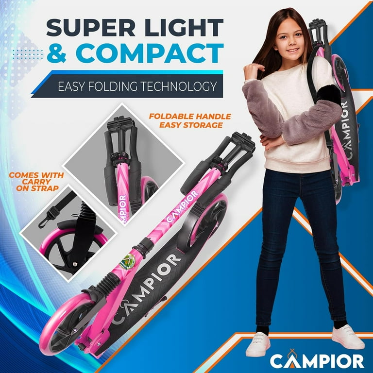 Campior Kick Scooter for Ages 6+, For Kids, Teens, and Adults, Max
