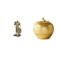 thumbnail image 1 of Figura de escritorio,Figura decorativa de caballero,escultura,artesanía,decoración de escritorio,Arte decorativo coleccionable para el hogar y la oficina,Escultura de frutas,Figura decorativa, 1 of 8
