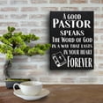 thumbnail image 4 of JennyGems Pastor Appreciation Gifts, Pastor Gifts, Meaningful Gift for Pastors, Pastor Gift Ideas, Wood Sign, Wall Hanging and Tabletop Display, Shelf Accent, American Made, 4 of 9