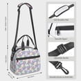 thumbnail image 2 of Disketp Sea Turtles Lonchera Térmica para Mujer y Hombre, Bolsa de Almuerzo Reutilizable e Impermeable para Trabajo, Viajes y Picnic, 2 of 7