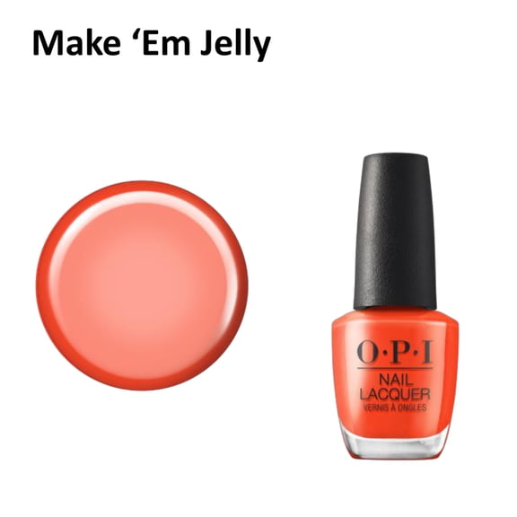 OPI Nail Lacquer Make āEm Jelly 0.5 oz #NLS053
