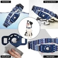 thumbnail image 3 of Collar De Gato -M-Azul Impresión Digital Airtag Collar De Gato Soporte De Etiqueta De Aire Hebilla De Seguridad,Collar De Gato Personalizado oso de fresa Electrónica, 3 of 5