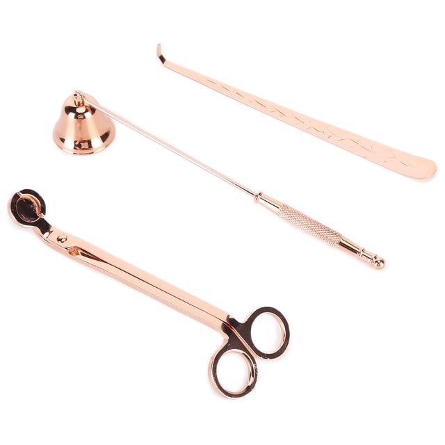 Wick Dipper, Juego de accesorios para velas de 3 piezas Juego de accesorios para velas Recortadora de mechas para velas El mejor de su clase