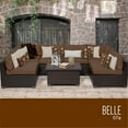 thumbnail image 1 of TKC Belle 7 Piece Outdoor Wicker Patio Furniture Set, 1 of 1