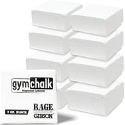 Rage Fitness - Premium Powder Chalk, Magnesium Carbonate, Gymnastics, Weightlifting, Rock Climbing Powder Chalk 1lb (8 x 2oz Blocks) Chalk