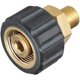 thumbnail image 1 of T&F High Pressure Washer Adapter M22 to M22 / 3/8" / 1/4" Quick Connect for Spray Gun, 1 of 4
