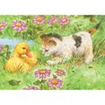 thumbnail image 2 of Royal & Langnickel(R) Mini Color Pencil By Number Kit 5"X7"-Kitten & Duckling, 2 of 2