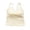 Yellow, variant on ZNQHFRE Women's Criss‑Cross Back Spaghetti Strap Camisole Tank Top, Slim‑Fit Layering Top With Built‑In Bra Pads One Size