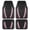 Pink, variant on Road Comforts Car Floor Mats Set, Glitter & Rhinestone Car Mats,All-Weather Automotive Floor Mats,Universal Trim-to-Fit Front & Rear Carpet Mats for Cars, Trucks & SUVs, 4 Piece Pink