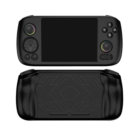 Funda protectora de silicona a prueba de golpes para la consola de juegos ANBERNIC RG 406H Accesorios de carcasa blanda