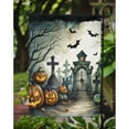 thumbnail image 3 of Graveyard Spooky Halloween Garden Flag 11.25 in x 15.5 in, 3 of 5