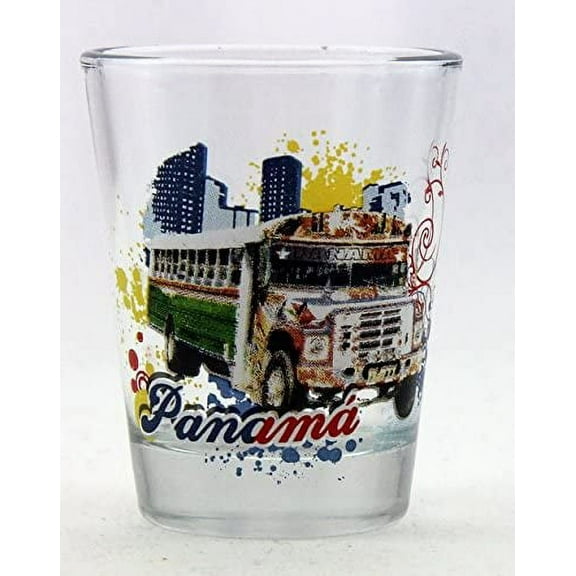 Panama Bus Shot Glass