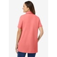 thumbnail image 2 of Woman Within Plus Size Perfect Short-Sleeve Polo Shirt, 2 of 6