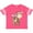 Football Pink and White, variant on Inktastic Christmas Molly Moose Boys or Girls Toddler T-Shirt