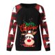thumbnail image 5 of Sudaderas de Cuello Redondo de Navidad Para Mujer Blusa Cómoda de Manga Larga Con Estampado de Moda Odeerbi  ODB201792, 5 of 6