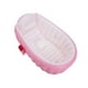thumbnail image 2 of Bañera inflable,Bañera inflable para bebé,ducha,piscina,lavabo,Bañera de baño portátil de PVC para niños recién nacidos,Bañera inflable portátil de verano para bebés y niños Rosa, 2 of 9