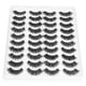 thumbnail image 2 of 20 pares de pestañas postizas de maquillaje, pestañas postizas tridimensionales largas, rizadas y gruesas (CS02), 2 of 8