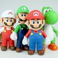 thumbnail image 2 of Juego Super Mario Bros Muñecas de dibujos animados Modelo Figuras de anime Juguete Luigi Yoshi Mario Muñecas coleccionables creativas Juguetes Regalos de cumpleaños para niños, 2 of 5
