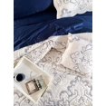 Amelia Quilted Damask Bedspread Ivory Seaglass Ultra Soft All - Walmart.com