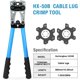 thumbnail image 2 of Herramientas de crimpado de terminales de cable de batería HX-50B, alicates de electricista para crimpar cables de 6-50 mm2 (AWG 8-1/0) con placa de metal reforzada y engrosada, 2 of 4