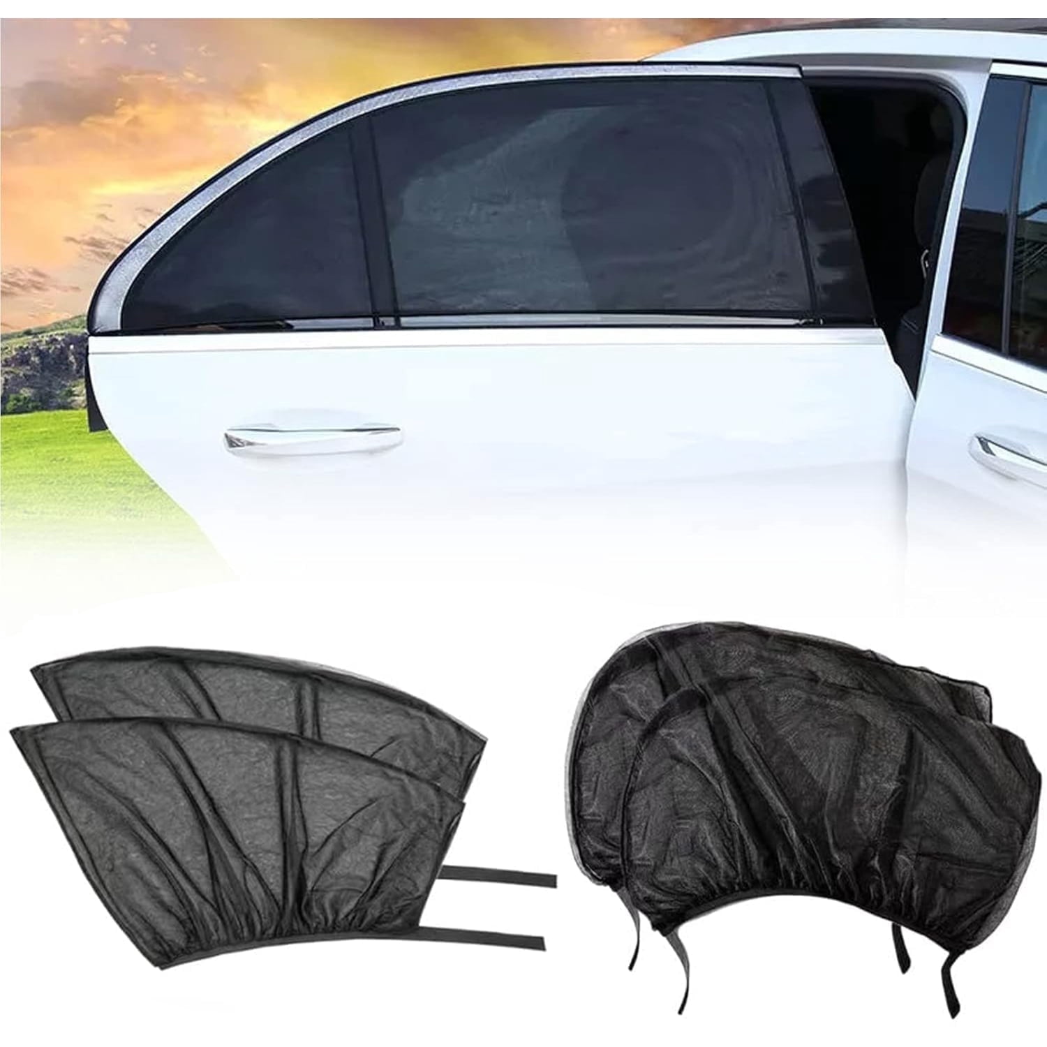 Plasticolor Honda 2-Sided Windshield Accordion Sunshade 58x27.5