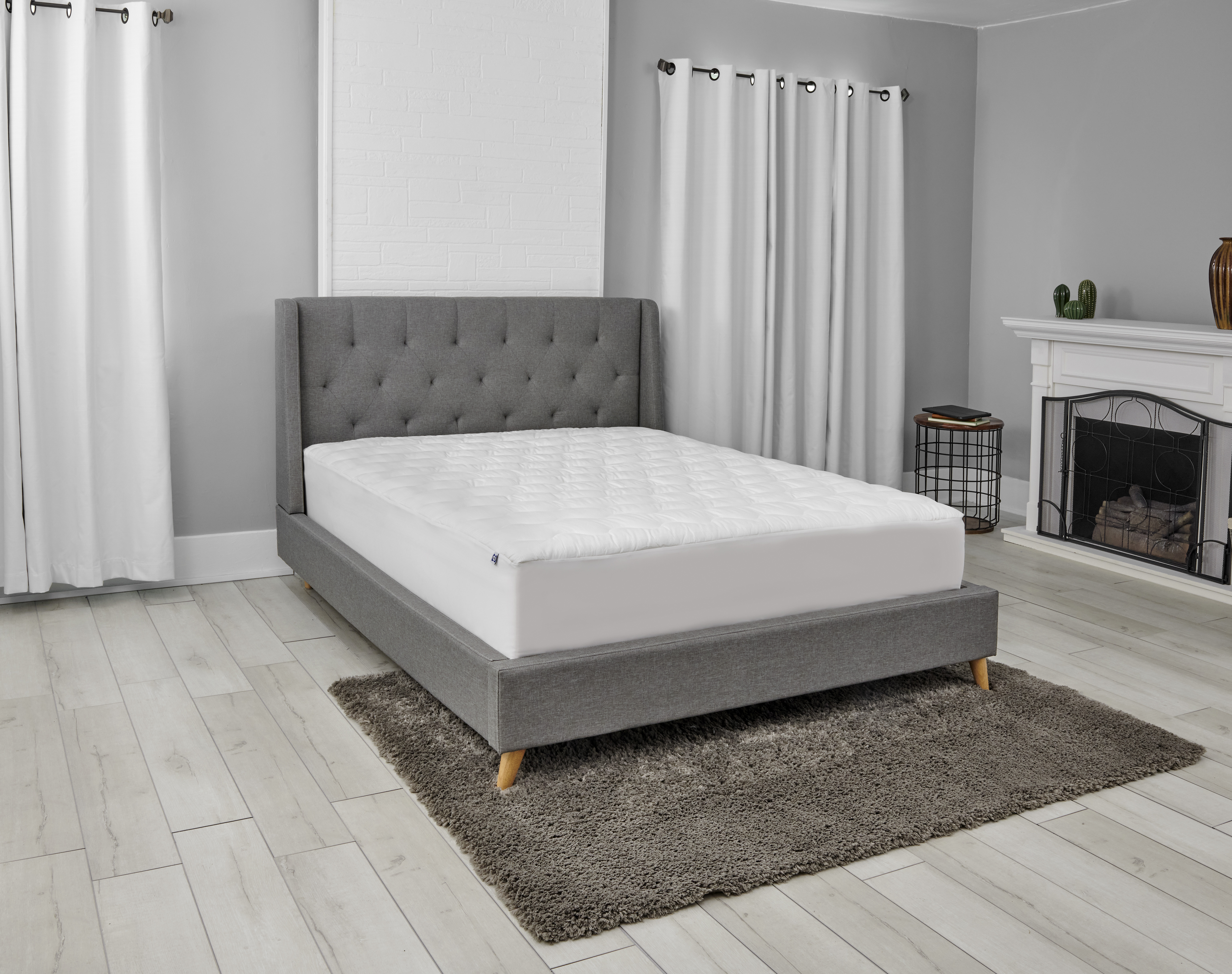 Sealy Spa Luxury, couvre-matelas ajusté surrembourré, confort indulgent, Grand lit