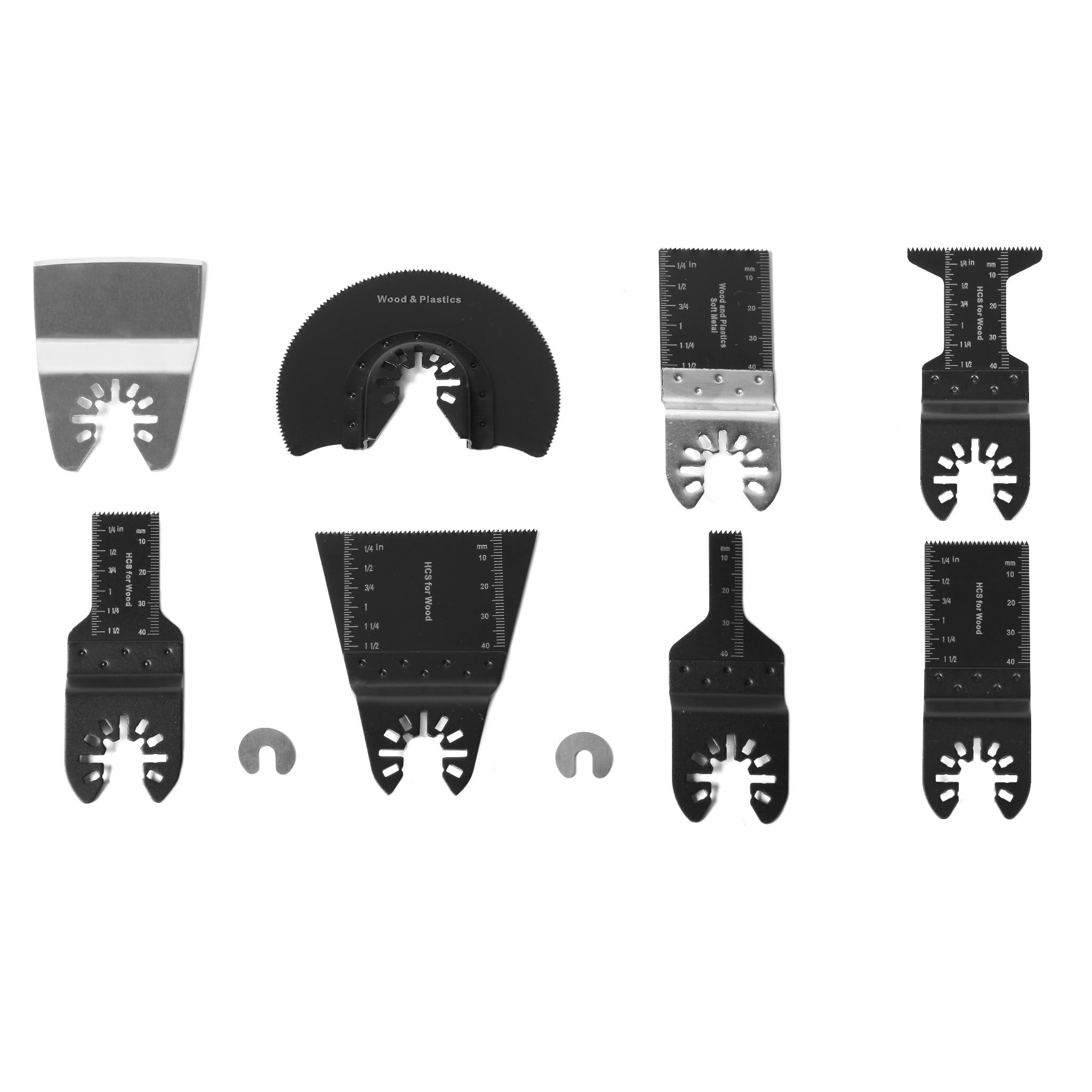 WEN 31-Piece Oscillating Multi-Tool High Carbon Steel and Bi-Metal Assorted Blade Set