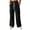 Black(Great Pants), variant on ZHYou No Boundarie Women's Corduroy Drawstring Wide Leg Pants Textured Loose Fit Casual Cargo Trousers with Multi Pockets,Pink,Size XL