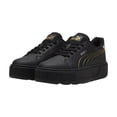 thumbnail image 2 of Tenis Puma Karmen Metallic Shine Mujer Casual Negros negro 23.5, 2 of 5